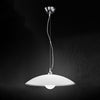 Lampadario-Moderno-Skirt-Cromo-Bianco-1-Luce-E27-Grande