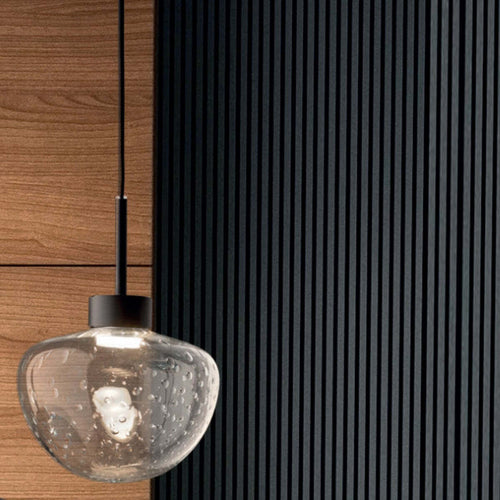 Lampadario-moderno-Sylcom-APHROS-0701-LED-vetro-soffiato-sospensione