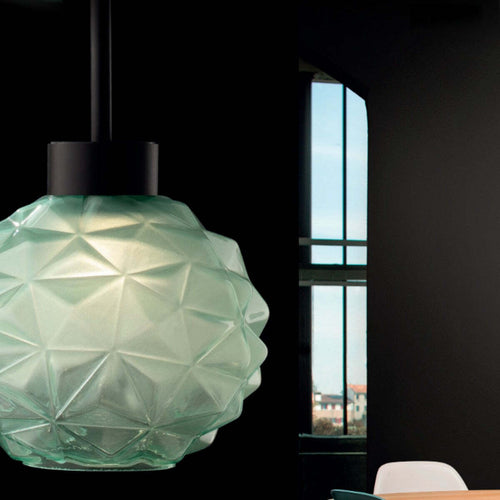 Lampadario-moderno-Sylcom-EMISPHERA-0800-LUX-LED-vetro-murano-sospensione