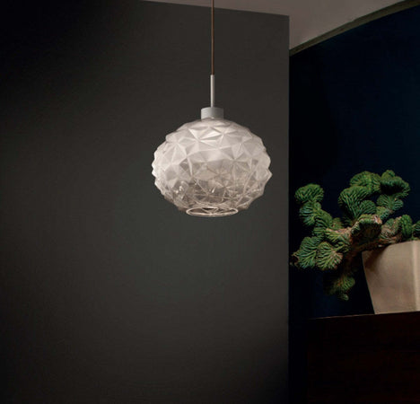 Lampadario-moderno-Sylcom-EMISPHERA-0801-LUX-LED-vetro-murano-sospensione