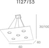 Lampadario-moderno-Top-Light-AREA-1127-S5-Gx53-LED-monoemissione-metallo-sospensione