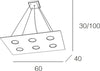 Lampadario-moderno-Top-Light-AREA-1127-S6-R-Gx53-LED-monoemissione-metallo-sospensione