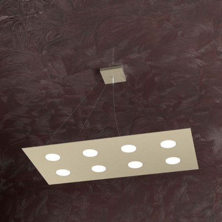 Lampadario-moderno-Top-Light-AREA-1127-S8-R+3-Gx53-LED-biemissione-metallo-sospensione