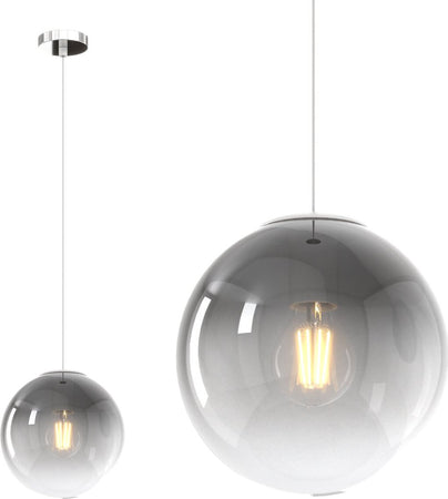 Lampadario-moderno-Top-Light-BIG-ECLIPSE-1194-BI-S20-FU-E27-LED-vetro-soffiato-lampada-soffitto-sfera-globo