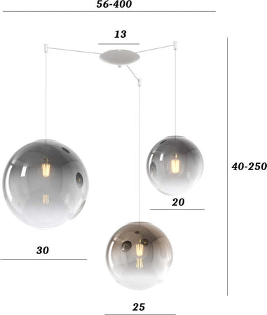 Lampadario-moderno-Top-Light-BIG-ECLIPSE-1194-BI-S3-S-MIX-BR-FU-E27-LED-vetro-lampada-soffitto-sfera-globo