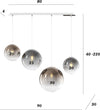 Lampadario-moderno-Top-Light-BIG-ECLIPSE-1194-CR-S4-RMIX-BR-FU-E27-LED-vetro-lampada-soffitto-sfera-globo