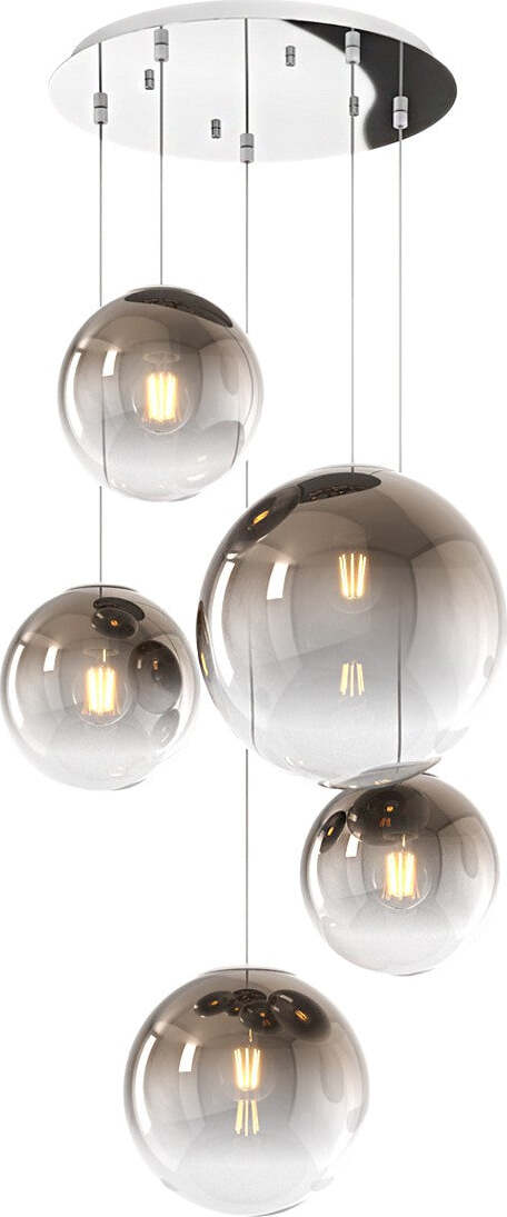 Lampadario-moderno-Top-Light-BIG-ECLIPSE-1194-CR-S5-TMIX-BR-E27-LED-vetro-lampada-soffitto-sfera-globo