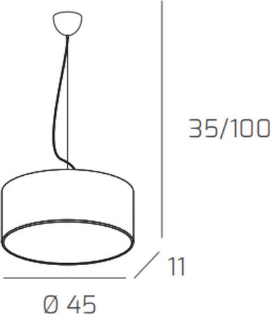 Lampadario-moderno-Top-Light-CYLINDER-1067-S-E27-LED-metallo-sospensione