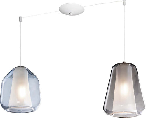 Lampadario-moderno-Top-Light-DOUBLE-SKIN-1176BI-S2-S-BG-MC-E27-LED-vetro-sospensione