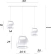 Lampadario-moderno-Top-Light-DRUM-1192-BI-S3-RMIX-BI-LED-3000°K-dimmerabile-lampada-soffitto-modulo-led-integrato