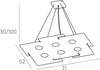 Lampadario-moderno-Top-Light-ECHO-1161-S6-GX53-LED-metallo-bianco-sospensione
