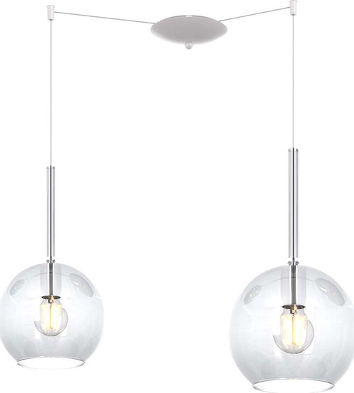 Lampadario-moderno-Top-Light-FUTURE-1155-BI-S2-SMIX-TR-E27-LED-vetro-pirex-soffiato-lampada-soffitto