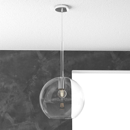 Lampadario-moderno-Top-Light-FUTURE-1155CR-SG-E27-LED-vetro-pirex-soffiato-sospensione