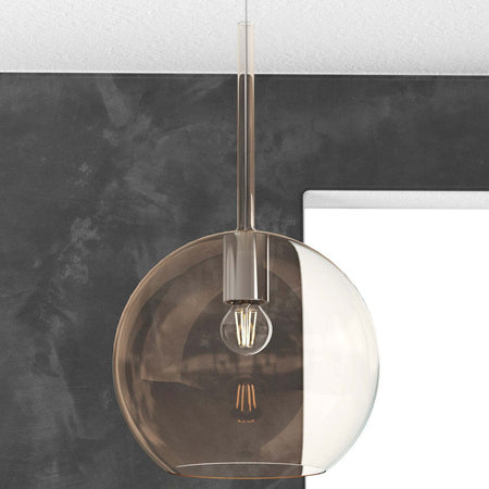 Lampadario-moderno-Top-Light-FUTURE-1155CR-SG-E27-LED-vetro-pirex-soffiato-sospensione