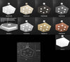 Lampadario-moderno-Top-Light-HEXAGON-1142-SG+1-GX53-LED-metallo-sospensione