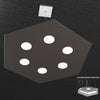Lampadario-moderno-Top-Light-HEXAGON-1142-SG+1-GX53-LED-metallo-sospensione