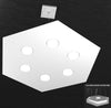 Lampadario-moderno-Top-Light-HEXAGON-1142-SG+1-GX53-LED-metallo-sospensione