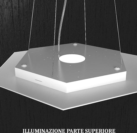 Lampadario-moderno-Top-Light-HEXAGON-1142-SP+1-GX53-LED-metallo-sospensione