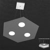 Lampadario-moderno-Top-Light-HEXAGON-1142-SP+1-GX53-LED-metallo-sospensione