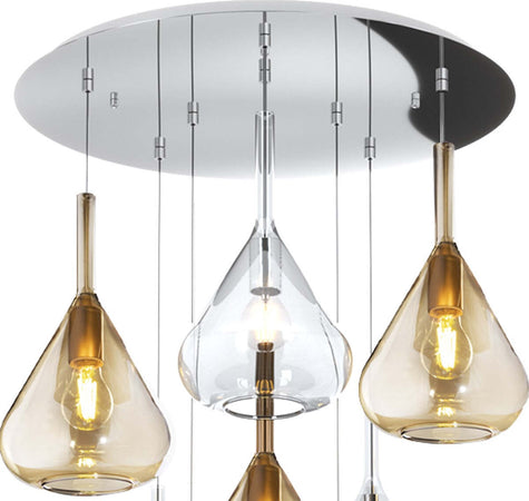 Lampadario-moderno-Top-Light-KONA-1177-CR-S8-T-TA-E27-LED-vetro-lampada-soffitto