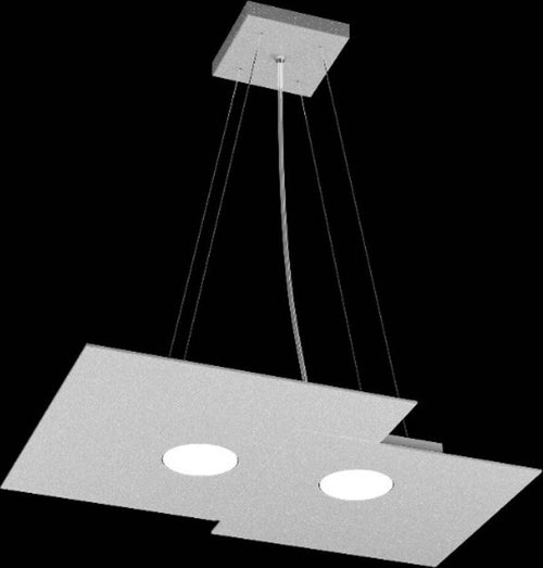 Lampadario-moderno-Top-Light-PLATE-1129-S2-R+1-Gx53-LED-biemissione-metallo-sospensione