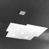 Lampadario-moderno-Top-Light-PLATE-1129-S5+2-Gx53-LED-metallo-biemissione-sospensione