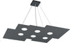 Lampadario-moderno-Top-Light-PLATE-1129-S6-R-Gx53-LED-metallo-monoemissione-sospensione
