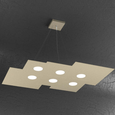 Lampadario-moderno-Top-Light-PLATE-1129-S6-R-Gx53-LED-metallo-monoemissione-sospensione