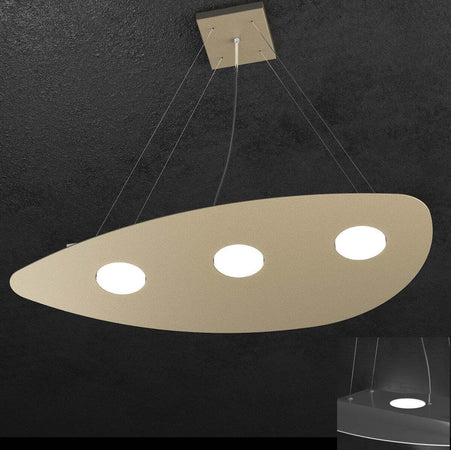 Lampadario-moderno-Top-Light-SHAPE-1143-S3+2-GX53-LED-metallo-sospensione