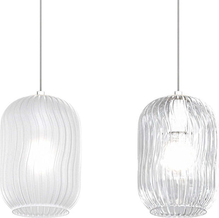 Lampadario-moderno-Top-Light-TENDER-1181-CR-S3-R-BT-E27-LED-vetro-sospensione