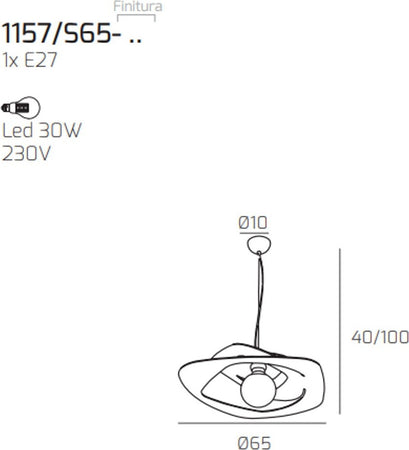 Lampadario-moderno-Top-light-WARPED-1157-S65-E27-LED-metallo-sospensione