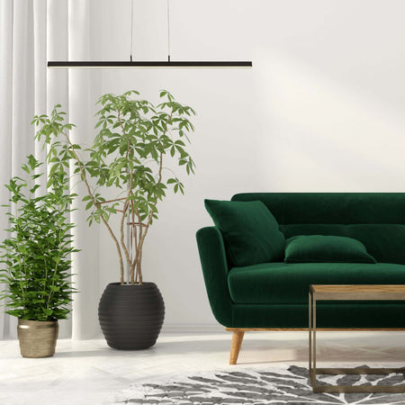 Lampadario-Moderno-Tribeca-Acciaio-Bianco-Policarbonato-Nero-Led-17W-Cct