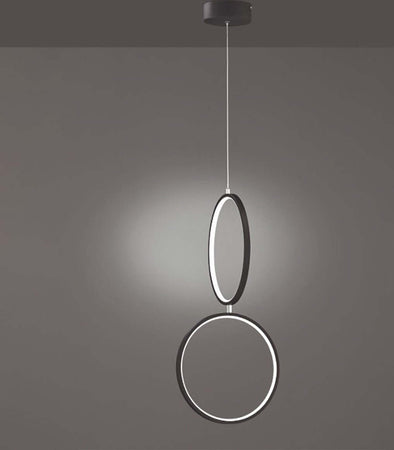 Lampadario-moderno-Trio-lighting-RONDO-322610232-LED-dimmerabile-sospensione