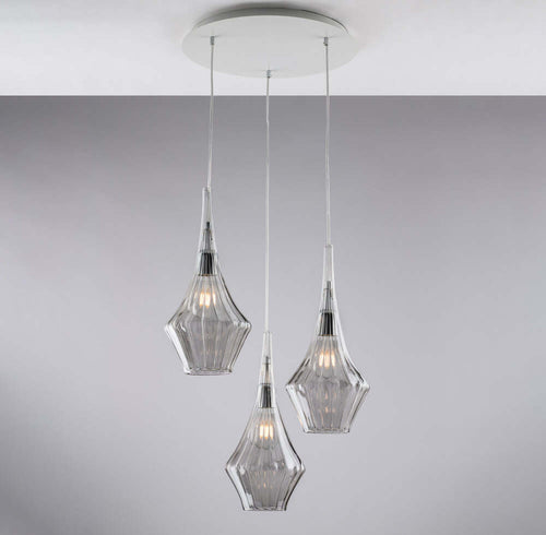 Lampadario-Moderno-Zeus-Grigio-Fumè-3-Luci-E27