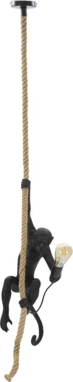 Lampadario-Monkey-Nero-Cm-27X32X60