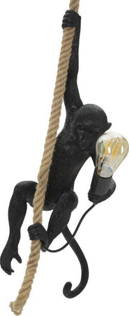 Lampadario-Monkey-Nero-Cm-27X32X60