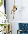 Lampadario-Monkey-Oro-Cm-27X32X60