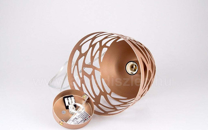 LAMPADARIO PENDENTE A SOSPENSIONE COLORE ORO CHAMPAGNE STILE ELEGANTE VT-7200  Trade Shop italia - Napoli, Commerciovirtuoso.it