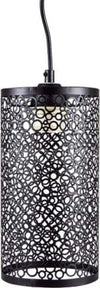 Lampadario-Pendente-A-Sospensione-In-Metallo-Nero-Matto-Stile-Elegante-Vt-7131