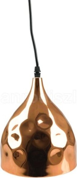 Lampadario-Pendente-Lampada-A-Sospensione-In-Metallo-Cono-Oro-Rosa-Rame-Vt-8170