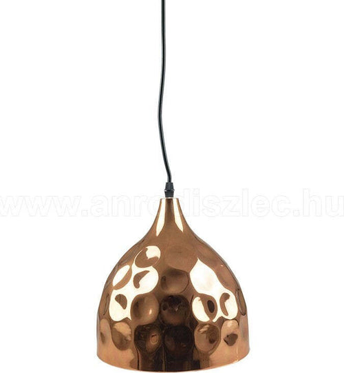LAMPADARIO PENDENTE LAMPADA A SOSPENSIONE IN METALLO CONO ORO ROSA RAME VT-8230  Trade Shop italia - Napoli, Commerciovirtuoso.it