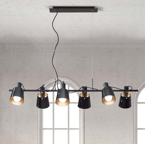 Lampadario-Perenz-MEGAFONO-6806N-E27-LED-orientabile-lampada-sospensione