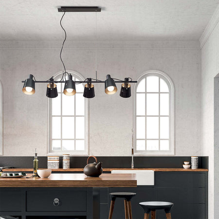 Lampadario-Perenz-MEGAFONO-6806N-E27-LED-orientabile-lampada-sospensione