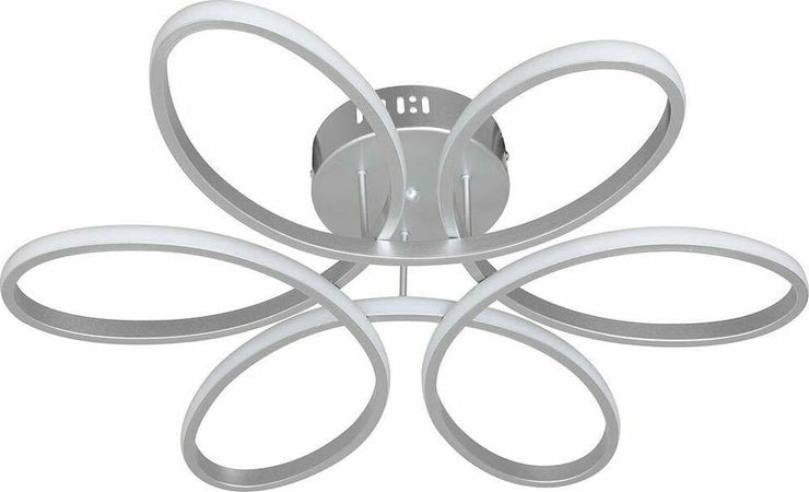 Lampadario Plafoniera 48w Luce Bianco Caldo 3000k 2580lm Design Fiore Moderno Casa, arredamento e bricolage > Illuminazione da interno > Lampadari Trade Shop italia - Napoli, Commerciovirtuoso.it