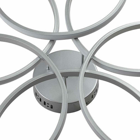 Lampadario Plafoniera 48w Luce Bianco Caldo 3000k 2580lm Design Fiore Moderno Casa, arredamento e bricolage > Illuminazione da interno > Lampadari Trade Shop italia - Napoli, Commerciovirtuoso.it