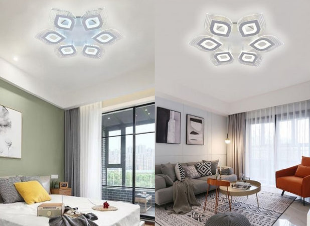 Lampadario Plafoniera Moderna Soffitto Luce Fredda 6500k Naturale 4000k 55w C27b Casa, arredamento e bricolage > Illuminazione da interno > Lampadari Trade Shop italia - Napoli, Commerciovirtuoso.it