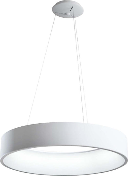Lampadario-Promoingross-AURORA-S80-WH-BIANCO-OPACO-CCT-6286Lm-modulo-led-dimmerabile-sospensione-moderna