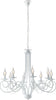 Lampadario-Provenzale-Candelabro-Alma-8-Luci-Ferro-Battuto-Bianco-Shabby