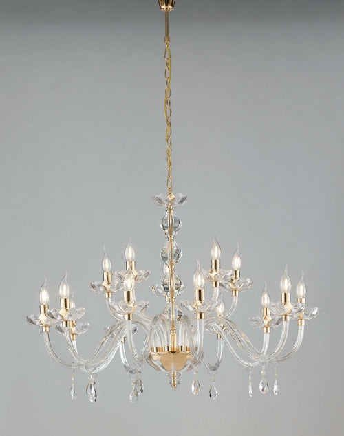 Lampadario Riflesso Oro 15Xe14 96X67Cm Illuminazione/Illuminazione per interni/Lampadari lampade a sospensione e plafoniere/Lampadari Led Mall Home - Napoli, Commerciovirtuoso.it