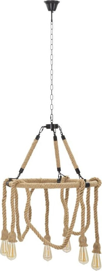 Lampadario-Rope-Circle-Cm-64X90